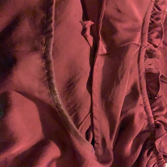 LOFT Shell with Ruffled Neckline, M - Picture 6 of 9